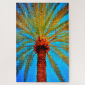 Levendige datumstructuur legpuzzel (Verticaal)