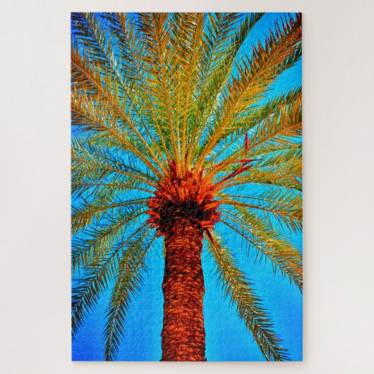 Levendige datumstructuur legpuzzel (Verticaal)