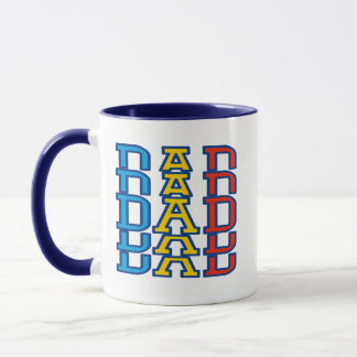 Levendige Design Pap Koffiemokken, Vaderdag Mok