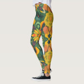 Levendige digitale print Leggings - Organic & Symm (Links)