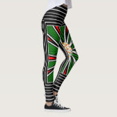 Levendige digitale print Leggings – Perfect geschi (Rechts)