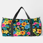 Levendige Ditsy Bloemen Bloemendesign-43785 Plunjezak (Achterkant)