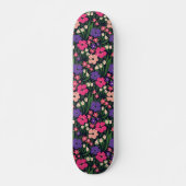 Levendige Ditsy Bloemenprint Persoonlijk Skateboard (Voorkant)