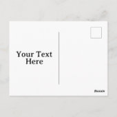 Levendige Ditsy Flowers Bloemenpatroon-43785 Briefkaart (Achterkant)