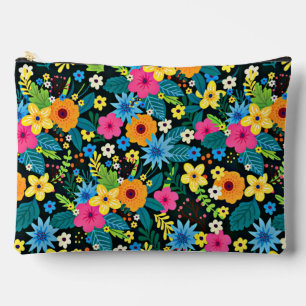 Levendige Ditsy Flowers Bloemenpatroon-43785 Etui