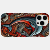 Levendige Dolfijn Muurdecoratie Case-Mate iPhone Case (Achterkant (horizontaal))