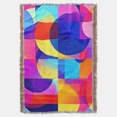 Levendige Dot Energy Art Deken (Voorkant Verticaal)