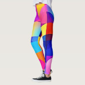 Levendige Dot Energy Art Leggings (Links)