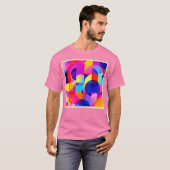 Levendige Dot Energy Art T-shirt (Voorkant volledig)