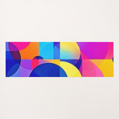 Levendige Dot Energy Art Yogamat (Achterkant (horizontaal))