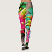 Levendige Dragon Fruit Beauty Design Leggings (Achterkant)