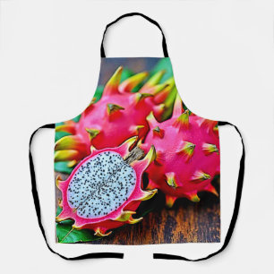 Levendige Dragon Fruit Beauty Design Schort