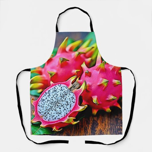 Levendige Dragon Fruit Beauty Design Schort (Voorkant)