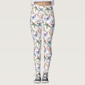 Levendige Dragonfly Dance Leggings (Voorkant)