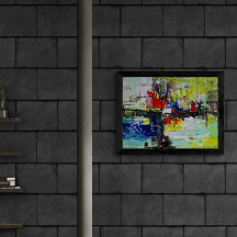 "Levendige Dromen", Abstracte Kunst