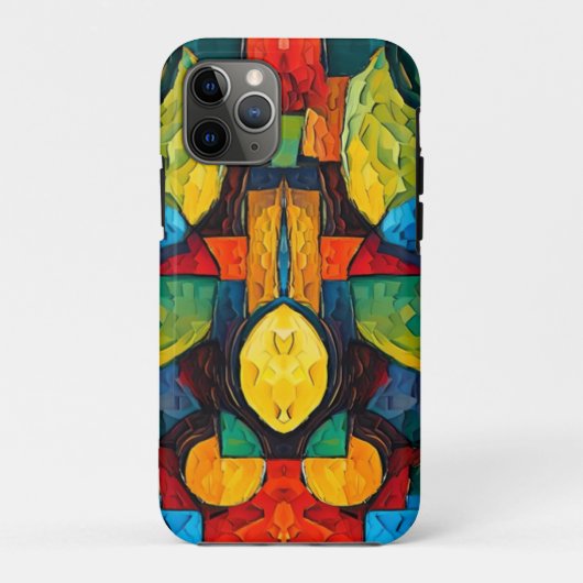 Levendige Dromen Geometrie – Krachtige Moderne Abs Case-Mate iPhone Case (Achterkant)