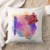 Levendige Dromen: Kleurkussen Kussen (Deken)