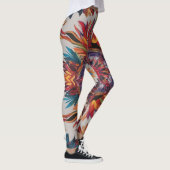Levendige dynamische all-over-print Leggings – vet (Rechts)