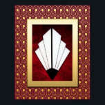 Levendige elegante Art Deco Poster. Poster<br><div class="desc">Als u verkiest om te downloaden, maakt Uw lokale Winkel van de Analyse bordbord posters van uw download in verschillende grootte en in diverse texturen aan een zeer goede prijs. Soms met een korting. Een tip van mijn Amerikaanse vriend. Zie "Digitale afdrukken" online voor het Verenigd Koninkrijk. Ik hou echt...</div>