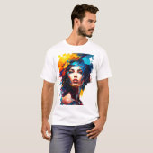 Levendige emoties t-shirt (Voorkant volledig)