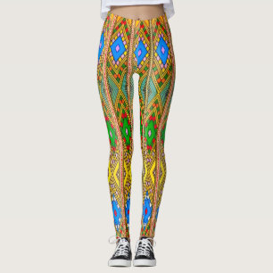 Levendige en comfortabele kleurrijke Leggings