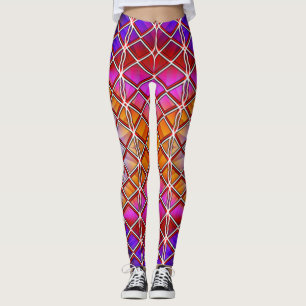 Levendige en comfortabele kleurrijke Leggings