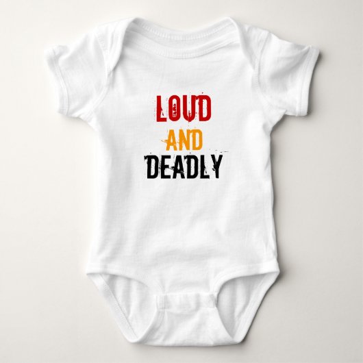Levendige en dodelijke Baby en Kinder T-shirt (Voorkant)