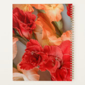 Levendige en kleurrijke gladiolen planner (Achterkant)