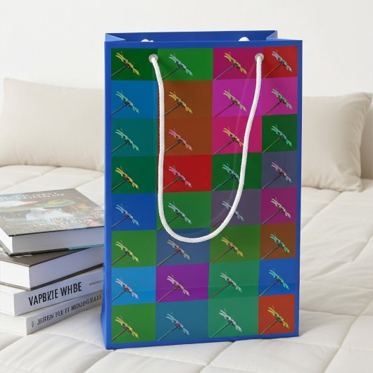 Levendige en stijlvolle kleurrijke Floral Gift Bag Klein Cadeauzakje