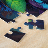 Levendige en visueel opvallende regeling van verlo legpuzzel (Zijkant)