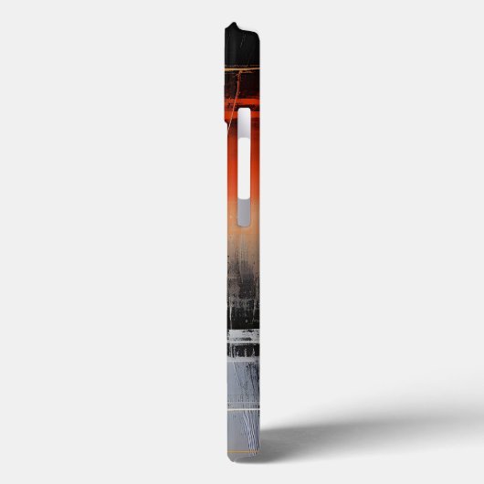 Levendige energieke textuur Case-Mate iPhone case (Achterkant / Links)