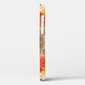 Levendige energiekleuren: mandala design. Case-Mate iPhone case (Achterkant / Links)