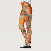 Levendige energiekleuren: mandala design. leggings (Links)