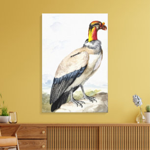 Levendige Exotische Koningsgier Wanddecoratie
