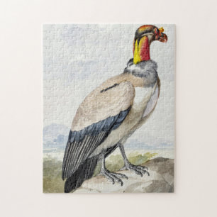 Levendige Exotische Koningsgier Wanddecoratie Legpuzzel