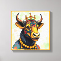 Levendige feestelijke Kwanzaa Wild Animals in Disg