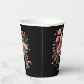 Levendige Fiesta bruiloft boeket bruiloft Papieren Bekers (Rechts)