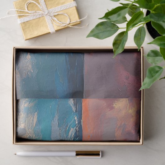 Levendige Flamingo op het strand Decoupage Tissuepapier (Geschenk)