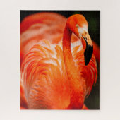 Levendige Flamingo Wildlife Bird Legpuzzel (Verticaal)