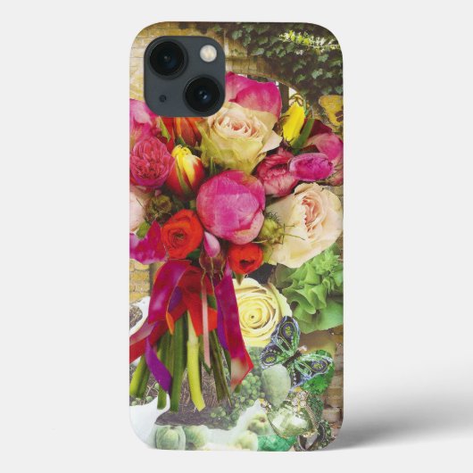Levendige Floral Cell Phone Case (Achterkant)