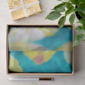 Levendige  Floral Fish Decoupage Tissuepapier (Geschenk)