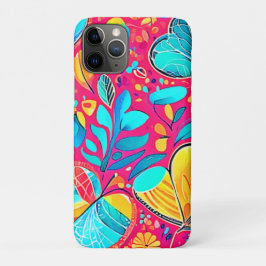 Levendige Floral Heart Art Case-Mate iPhone Case