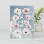 Levendige Floral Moederdag Wenskaart Feestdagenkaart (Staand voorkant)