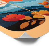 Levendige Floral Toast Wall Art & Deco met Elegant Poster (Hoek)