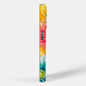 Levendige Floral Waterverf Kunst Case-Mate iPhone Case (Achterkant / Rechts)