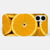 Levendige foto van het Oranje citrusvruchtenpatroo Case-Mate iPhone Case (Achterkant (horizontaal))