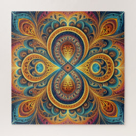 Levendige Fractal Art Jigsaw puzzel