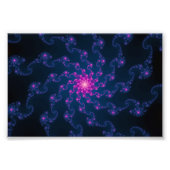 Levendige fractale kunst foto afdruk (Voorkant)