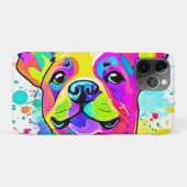 Levendige Franse Bulldog Puppy Art Case-Mate iPhone Case (Achterkant (horizontaal))