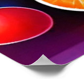 Levendige Fruit Medley Art Poster (Hoek)